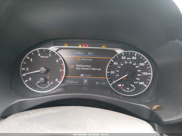 1N4BL4DV7LC278352 Nissan Altima Sv Fwd