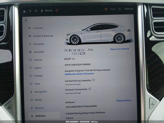 2017 TESLA MODEL S 5YJSA1E22HF186983 Photo 6