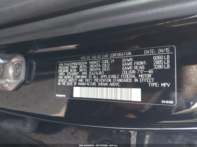2016 VOLVO XC90 YV4A22PN6G1003014 Photo 8