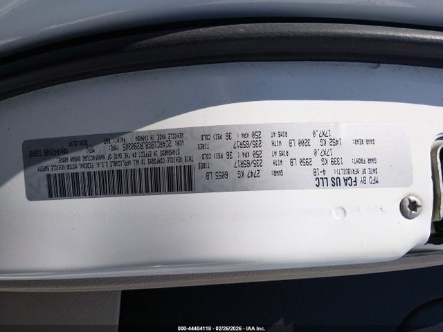 2C4RC1BG8JR280305 Chrysler Pacifica Touring L