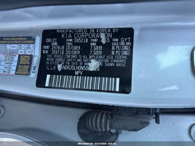 2022 KIA SORENTO PLUG-IN HYBRID KNDRJDLH0N5069326 Photo 8