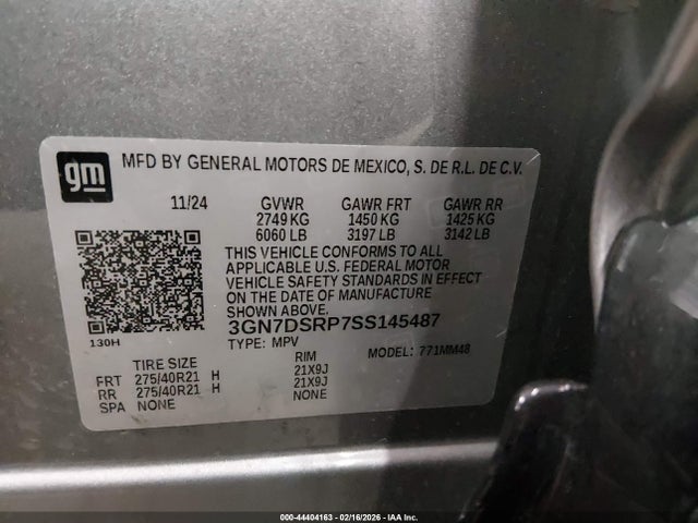 Chevrolet Equinox Ev Rs 2025 3GN7DSRP7SS145487 Image 9