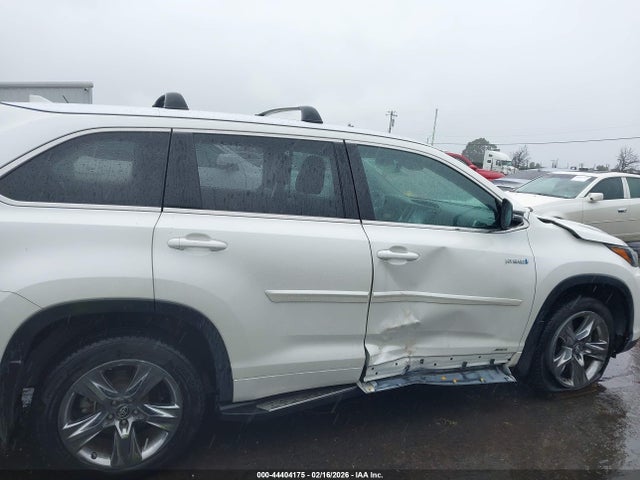 5TDDGRFHXKS061094 Toyota Highlander Hybrid Limited Platinum