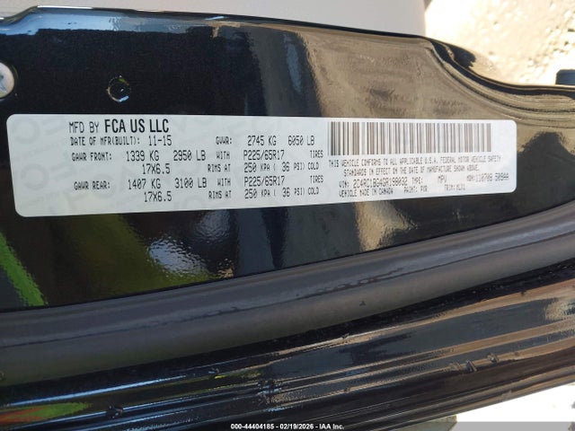 2016 CHRYSLER TOWN & COUNTRY 2C4RC1BG4GR198032 Photo 8