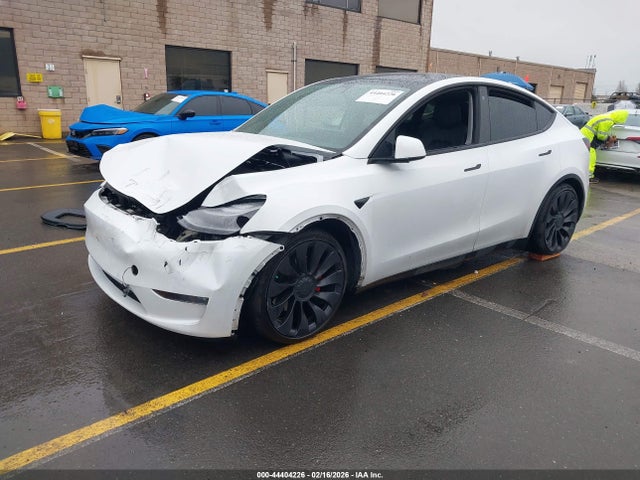 2022 TESLA MODEL Y 7SAYGDEFXNF323678 Photo 1