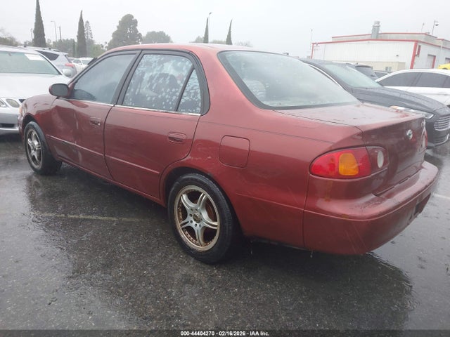 2001 TOYOTA COROLLA 1NXBR12E31Z447568 Photo 2