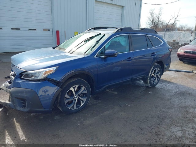 44404340 :رقم المزاد ، 4S4BTAMC3M3134785 vin ، 2021 Subaru Outback Limited مزاد بيع