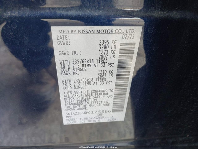 Nissan Murano Sv Intelligent Awd 2023 5N1AZ2BS6PC125366 Image 9