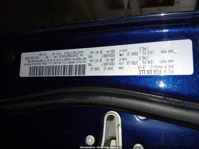 2017 Dodge Journey Se მანქანა იყიდება აუქციონზე, vin: 3C4PDCAB8HT570119, აუქციონის ნომერი: 44404515