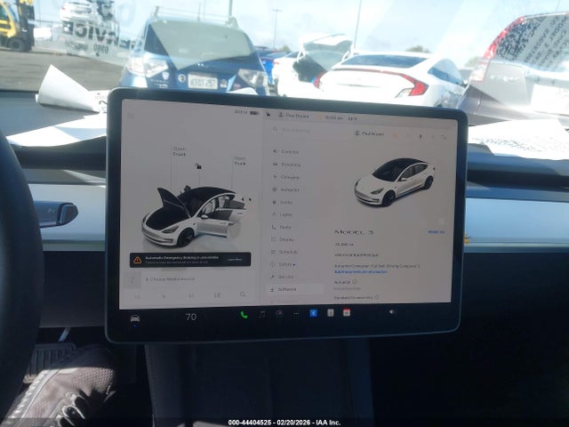 44404525 :رقم المزاد ، 5YJ3E1EA0PF563941 vin ، 2023 Tesla Model 3 Rear-wheel Drive مزاد بيع
