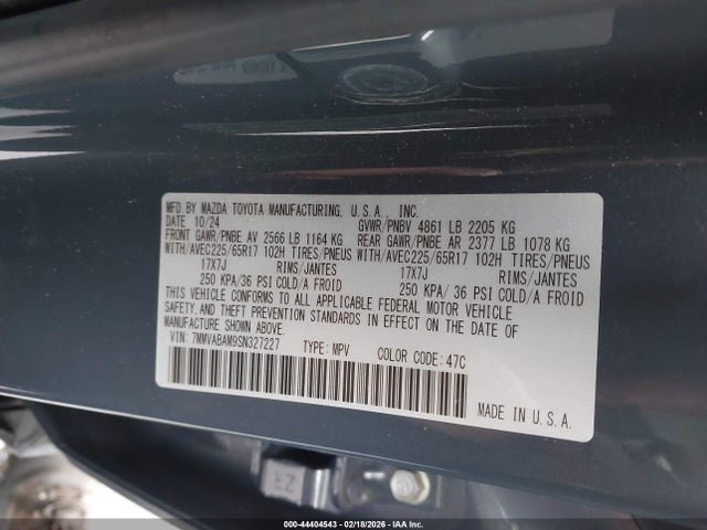Продаж на аукціоні авто 2025 Mazda Cx-50 2.5 S Select Package, vin: 7MMVABAM9SN327227, номер лоту: 44404543