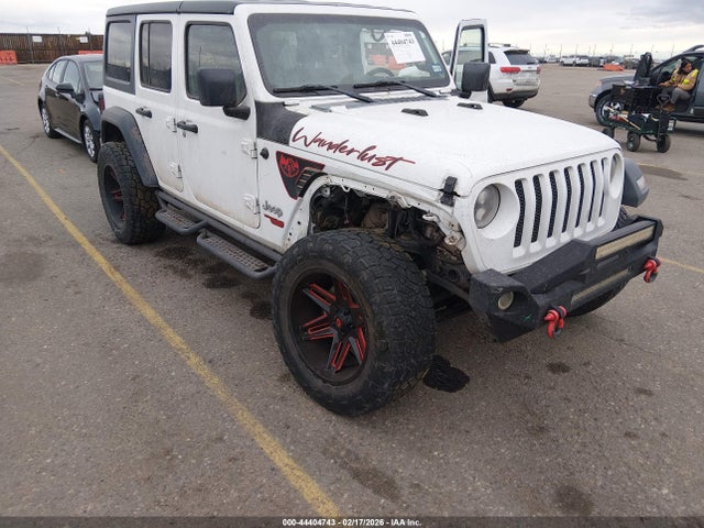 1C4HJXDGXJW182952 Jeep Wrangler Unlimited Sport S 4x4