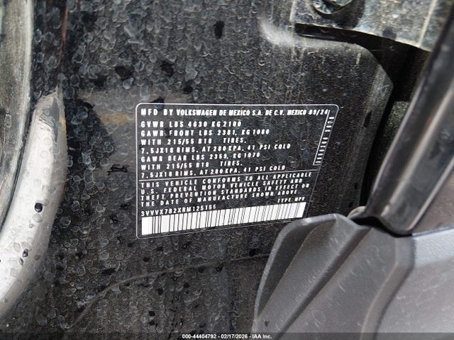 2024 VOLKSWAGEN TAOS 3VVVX7B2XRM125155 Photo 8