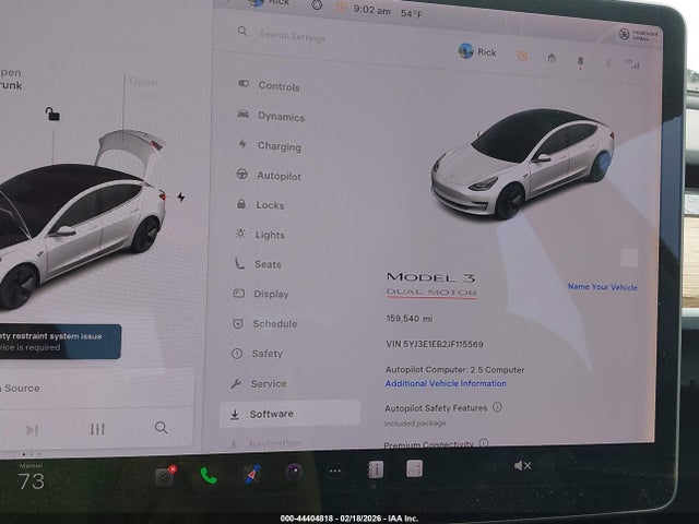 2018 TESLA MODEL 3 5YJ3E1EB2JF115569 Photo 6