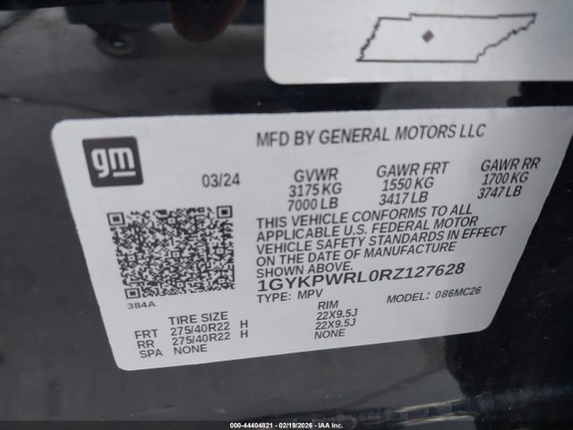 2024 CADILLAC LYRIQ 1GYKPWRL0RZ127628 Photo 8