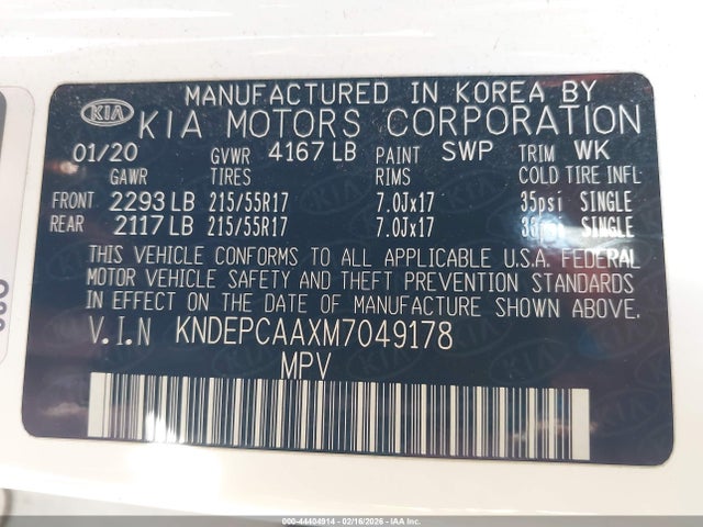 2021 KIA SELTOS KNDEPCAAXM7049178 Photo 8