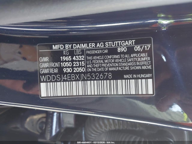 2018 MERCEDES-BENZ CLA 250 WDDSJ4EBXJN532678 Photo 8