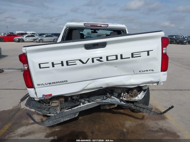 Продаж на аукціоні авто 2021 Chevrolet Silverado 1500 2wd  Short Bed Custom, vin: 1GCPWBEH9MZ157437, номер лоту: 44404935