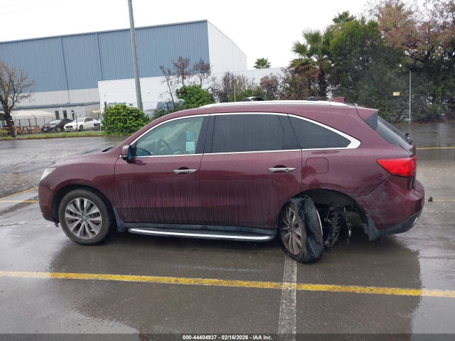 44404937 :رقم المزاد ، 5FRYD4H4XFB014910 vin ، 2015 Acura Mdx Technology Package مزاد بيع