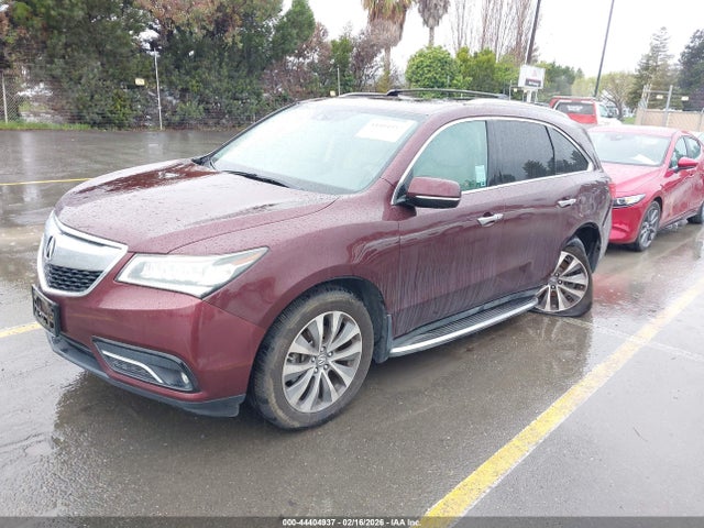 44404937 :رقم المزاد ، 5FRYD4H4XFB014910 vin ، 2015 Acura Mdx Technology Package مزاد بيع
