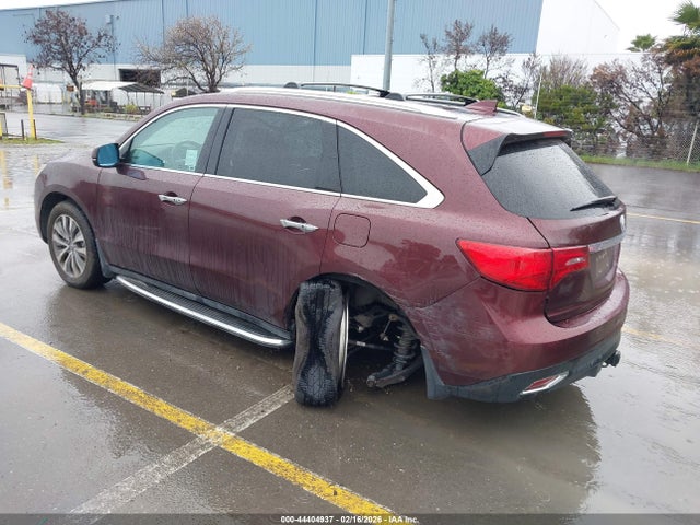 44404937 :رقم المزاد ، 5FRYD4H4XFB014910 vin ، 2015 Acura Mdx Technology Package مزاد بيع