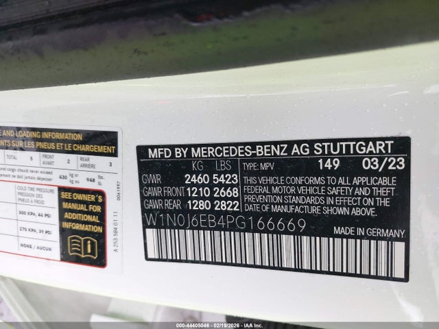 W1N0J6EB4PG166669 Mercedes-Benz Amg Glc 43 4matic Coupe