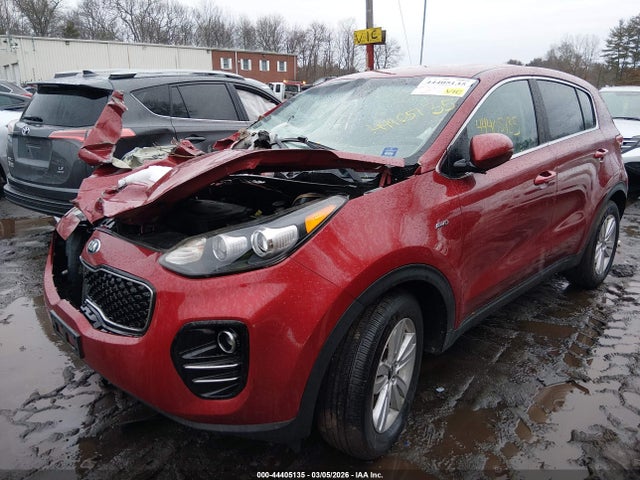 2017 Kia Sportage Lx მანქანა იყიდება აუქციონზე, vin: KNDPMCAC0H7232405, აუქციონის ნომერი: 44405135