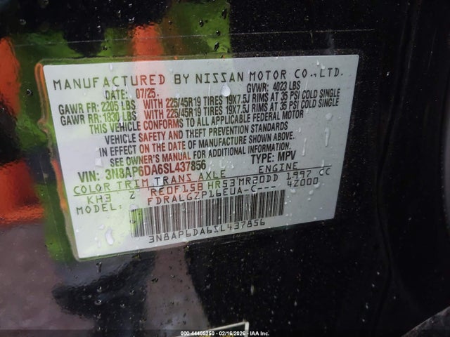 3N8AP6DA6SL437856 Nissan Kicks Sr Fwd