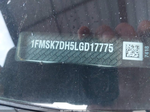 Ford EXPLORER XLT 2020 1FMSK7DH5LGD17775 Image 9