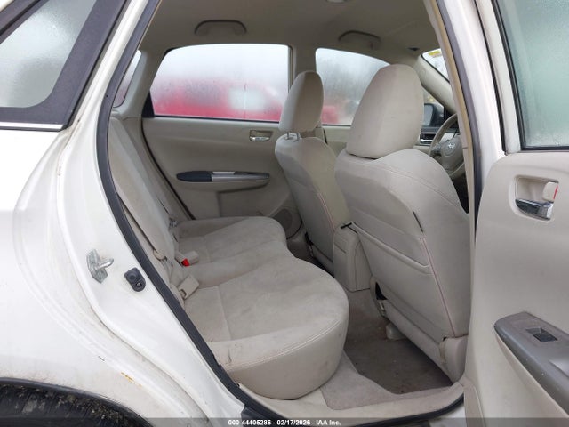 2008 Subaru Impreza 2.5i მანქანა იყიდება აუქციონზე, vin: JF1GE61618H526307, აუქციონის ნომერი: 44405286