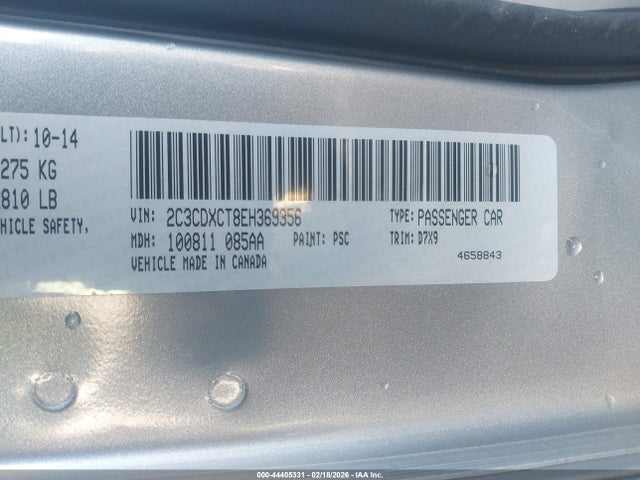 Aukcja sprzedaży 2014 Dodge Charger R/t, vin: 2C3CDXCT8EH369356, numer aukcji: 44405331