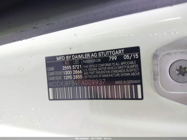 Mercedes-Benz S 550 4matic 2015 WDDXJ8FB9FA009937 Image 9