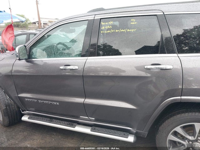 1C4RJFCG1JC109051 Jeep Grand Cherokee Overland 4x4