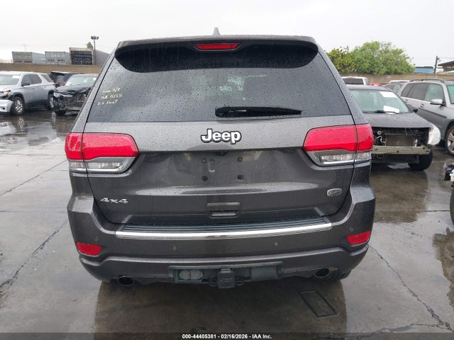 1C4RJFCG1JC109051 Jeep Grand Cherokee Overland 4x4