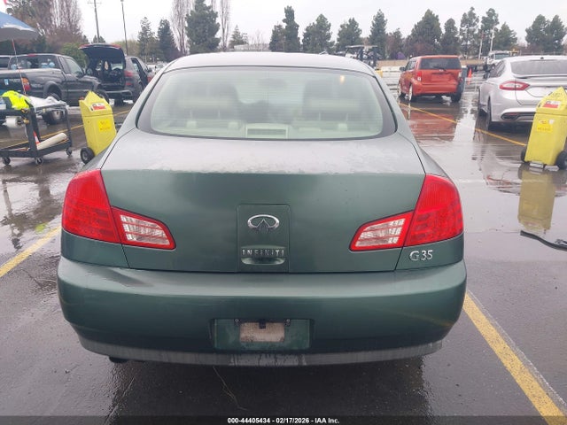 2003 Infiniti G35 Base W/6 Speed Manual მანქანა იყიდება აუქციონზე, vin: JNKCV51E93M011743, აუქციონის ნომერი: 44405434