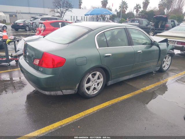 2003 Infiniti G35 Base W/6 Speed Manual მანქანა იყიდება აუქციონზე, vin: JNKCV51E93M011743, აუქციონის ნომერი: 44405434