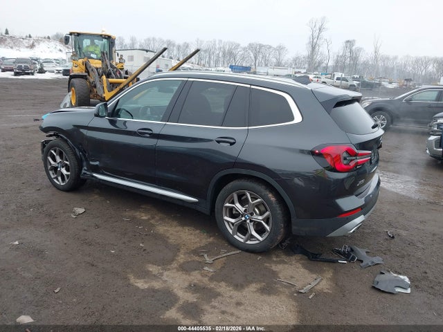 2022 Bmw X3 Xdrive30i მანქანა იყიდება აუქციონზე, vin: 5UX53DP01N9J00264, აუქციონის ნომერი: 44405535