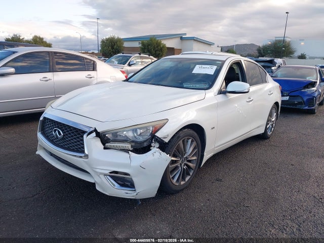 44405576 :رقم المزاد ، JN1EV7AP8KM510445 vin ، 2019 Infiniti Q50 3.0t Luxe مزاد بيع