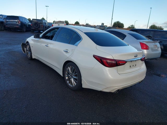 44405576 :رقم المزاد ، JN1EV7AP8KM510445 vin ، 2019 Infiniti Q50 3.0t Luxe مزاد بيع