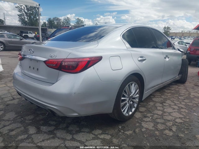 JN1EV7AR1JM435877 Infiniti Q50 3.0t Luxe