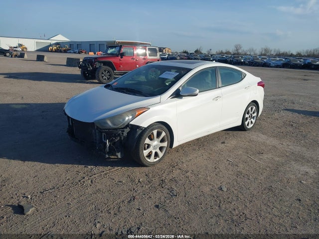 2013 Hyundai Elantra Limited მანქანა იყიდება აუქციონზე, vin: 5NPDH4AE9DH390553, აუქციონის ნომერი: 44405642
