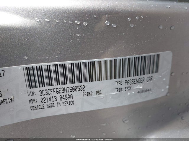 2017 FIAT 500E 3C3CFFGE3HT600532 Photo 8