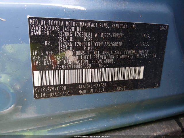 Toyota Rav4 Hybrid Xse 2022 4T3E6RFV4NU085360 Image 9
