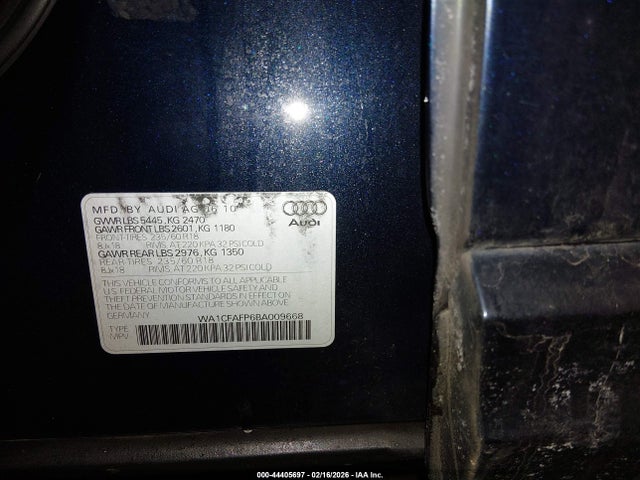 2011 AUDI Q5 WA1CFAFP6BA009668 Photo 8