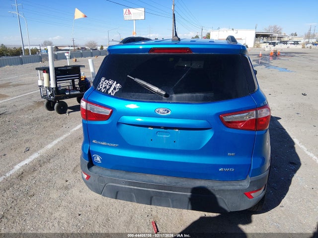 Aukcja sprzedaży 2019 Ford Ecosport Se, vin: MAJ6S3GL5KC287705, numer aukcji: 44405705