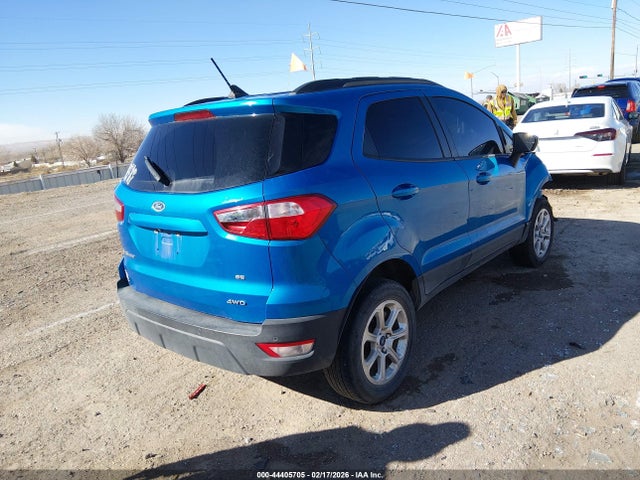 Aukcja sprzedaży 2019 Ford Ecosport Se, vin: MAJ6S3GL5KC287705, numer aukcji: 44405705