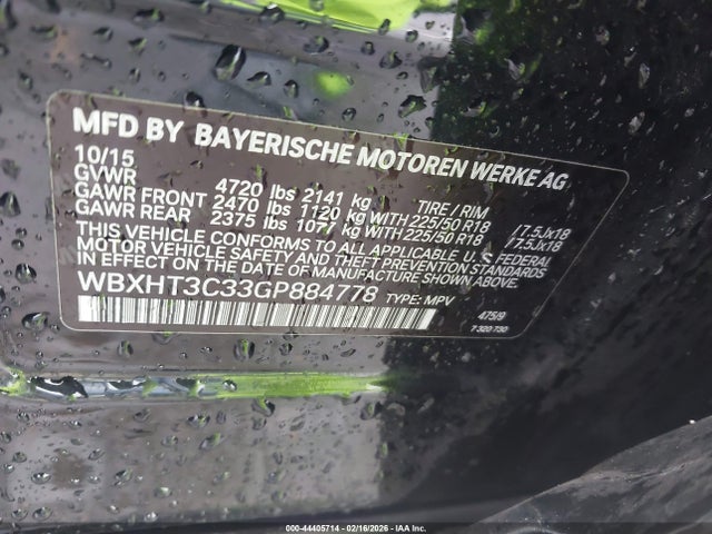 WBXHT3C33GP884778 BMW X1 Xdrive28i