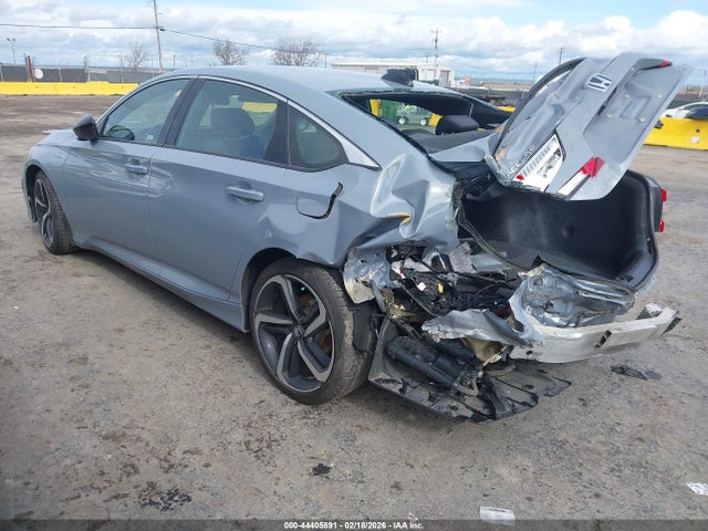 2022 HONDA ACCORD HYBRID 1HGCV3F21NA022911 Photo 2