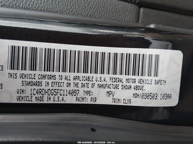 2015 DODGE DURANGO 1C4RDHDG5FC114097 Photo 8