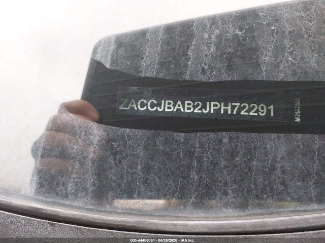 Продажа на аукционе авто 2018 Jeep Renegade Upland Edition 4x4, vin: ZACCJBAB2JPH72291, номер лота: 44406091